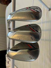 TaylorMade Milled Grind MG1 Wedge Set 52/56/60 RH Steel Stiff 10 Bounce