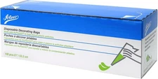 Ateco 4421 Disposable Piping Bags 100 Pack Clear