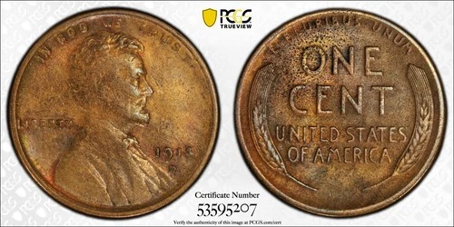 1914-D Lincoln Cent PCGS XF Details  Extra Fine Scarce Key Date