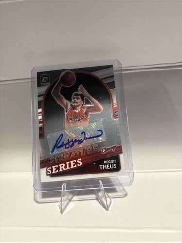2021-22 Panini Donruss Optic - Signature Series Reggie Theus #SS-RTH (AU)