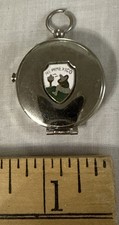 Vintage New Mexico Souvenir Compass Keychain