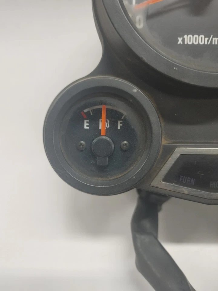 1984-1986 Kawasaki Ninja ZX900A Speedometer Tachometer Gauges Meters Assembly - Image 3 of 4