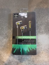 Pro Headphones By The Sharper Image New - GREEN