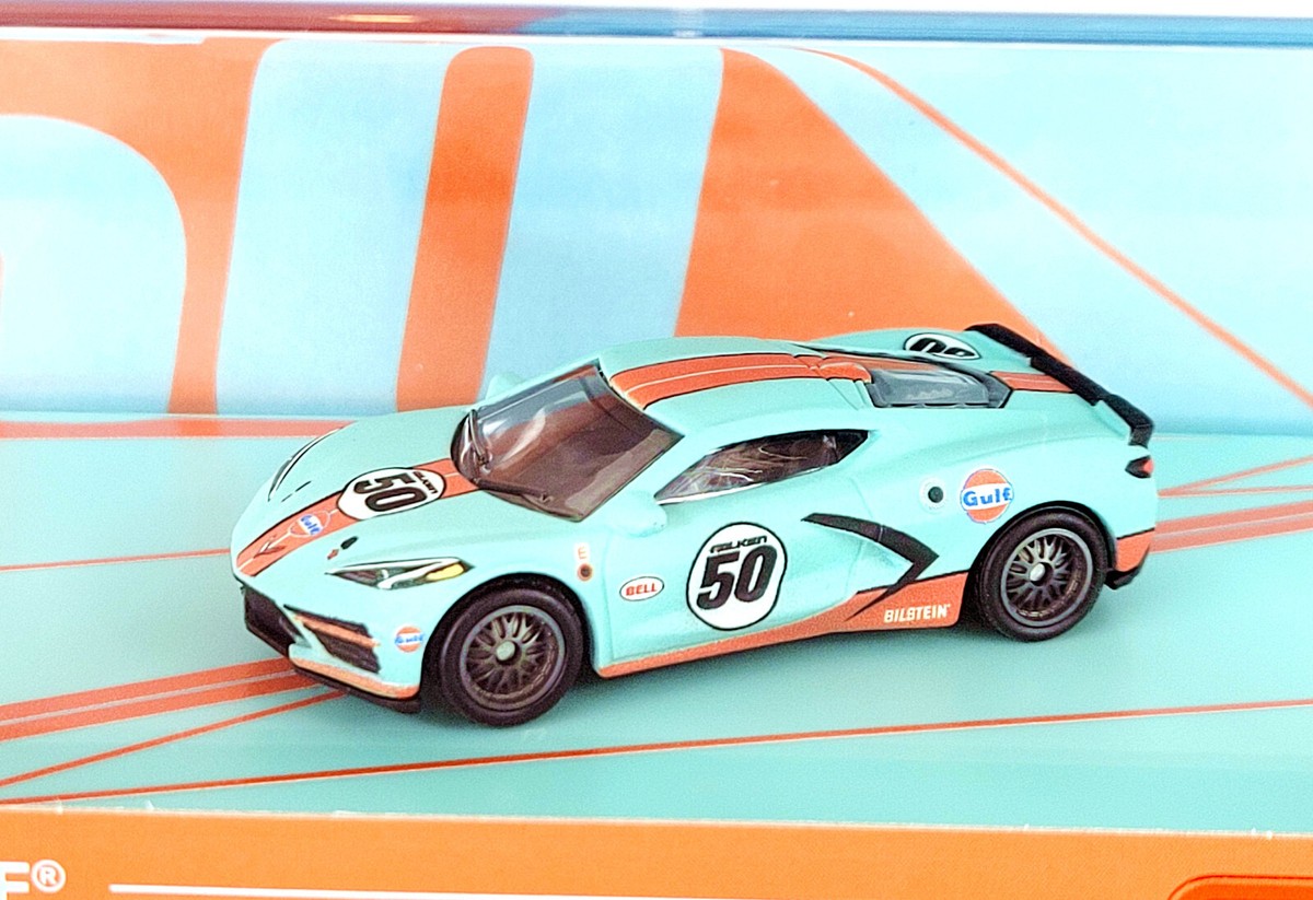 Matchbox Corvette C8 Gulf Oil 2020 - Édition Limitée 1:64 (2022, Neuf Sous Boîte)
