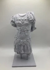 ROMAN SCULPTURE IMPERIAL CUIRASS TORSO  7.9 INCH/200 MM, MUSEUM REPRODUCTION