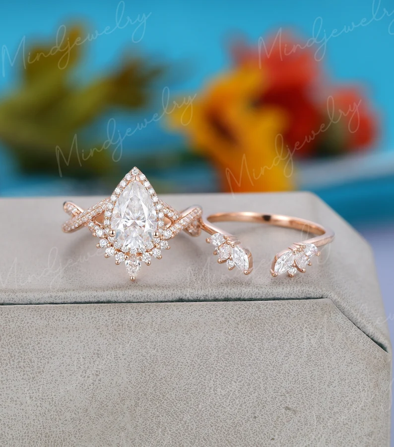 Radiant Cut Moissanite Ring Carat Oval Moissanite D Color VVS1