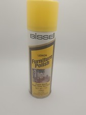Vtg Bissell Lemon Furniture Polish Spray 7oz 80% Full Discontinued Made In USA