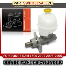 New Brake Master Cylinder with Reservoir & Sensor for Dodge Ram 1500 2002-2005
