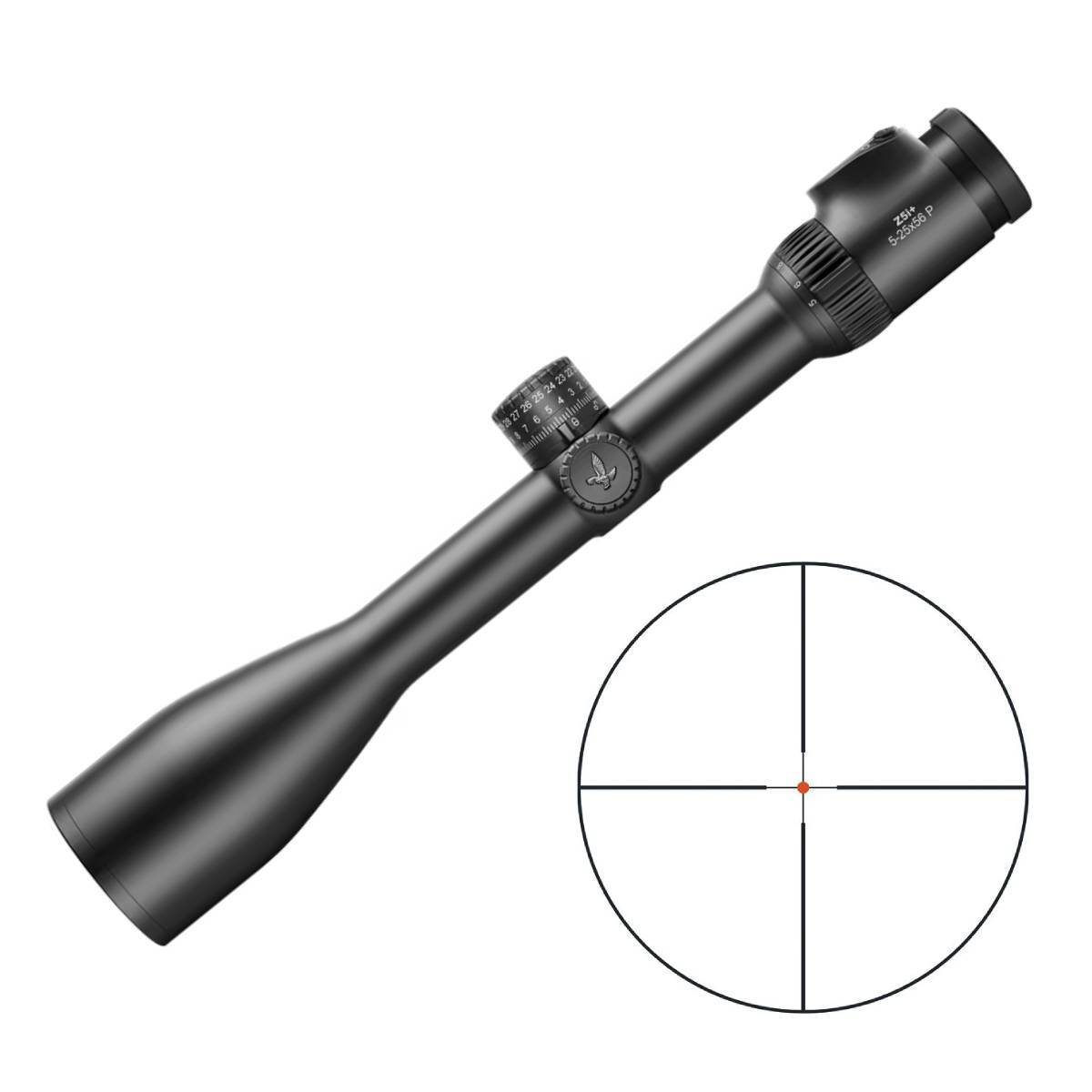 Swarovski Z5i+ 5-25x56mm BT Plex-I Illuminated SFP Riflescope