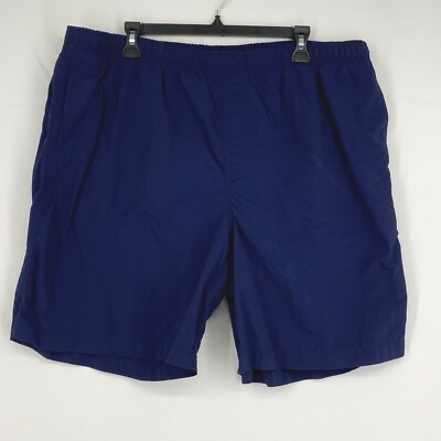 White Sierra Mens 2XL Swim Trunks Shorts Navy Blue Mesh Lining Pockets  Hybrid