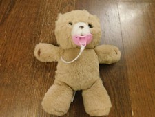 LITTLE LIVE PETS COZY DOZY CUBBLES Tan Teddy BEAR Interactive Plush w/ Pacifier