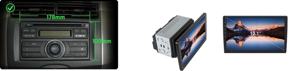 Eonon Q03PRO Autoradio GPS Navi 10.1 Inch Android 10 Universal 2 DIN - Bild 4 von 4