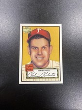 2002 Topps Archives Baseball #87 Robin Roberts 1952 Reprint Phillies Base Card