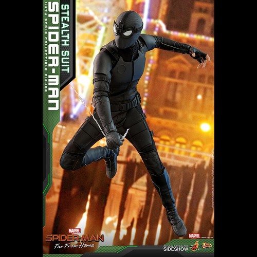 HOT TOYS Marvel Spider-Man Far From Home Stealth Suit MMS540 ⅙ Scale Figure NEW - Picture 5 of 10