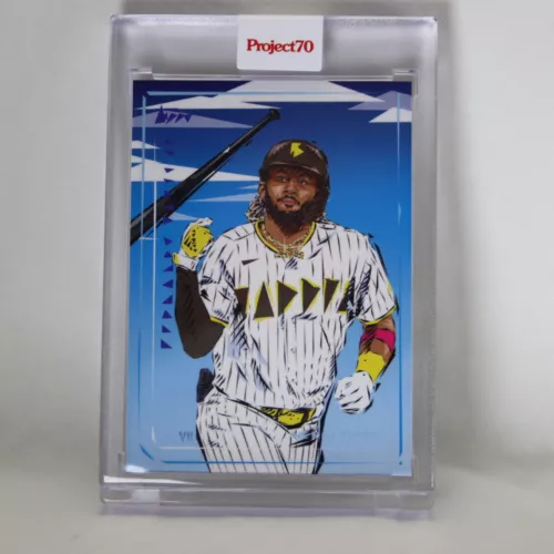 Fernando Tatis Jr. 442 2021 Topps Project 70 by Naturel (1999) - PR: 2,252