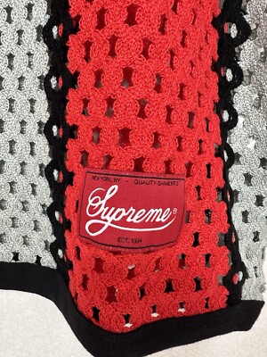 Supreme Crochet Football Jersey Supreme Crochet Football Jersey