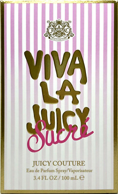JUICY COUTURE VIVA LA JUICY SUCRE EAU DE PARFUM SPRAY FOR WOMEN 3.4 Oz / 100 ml
