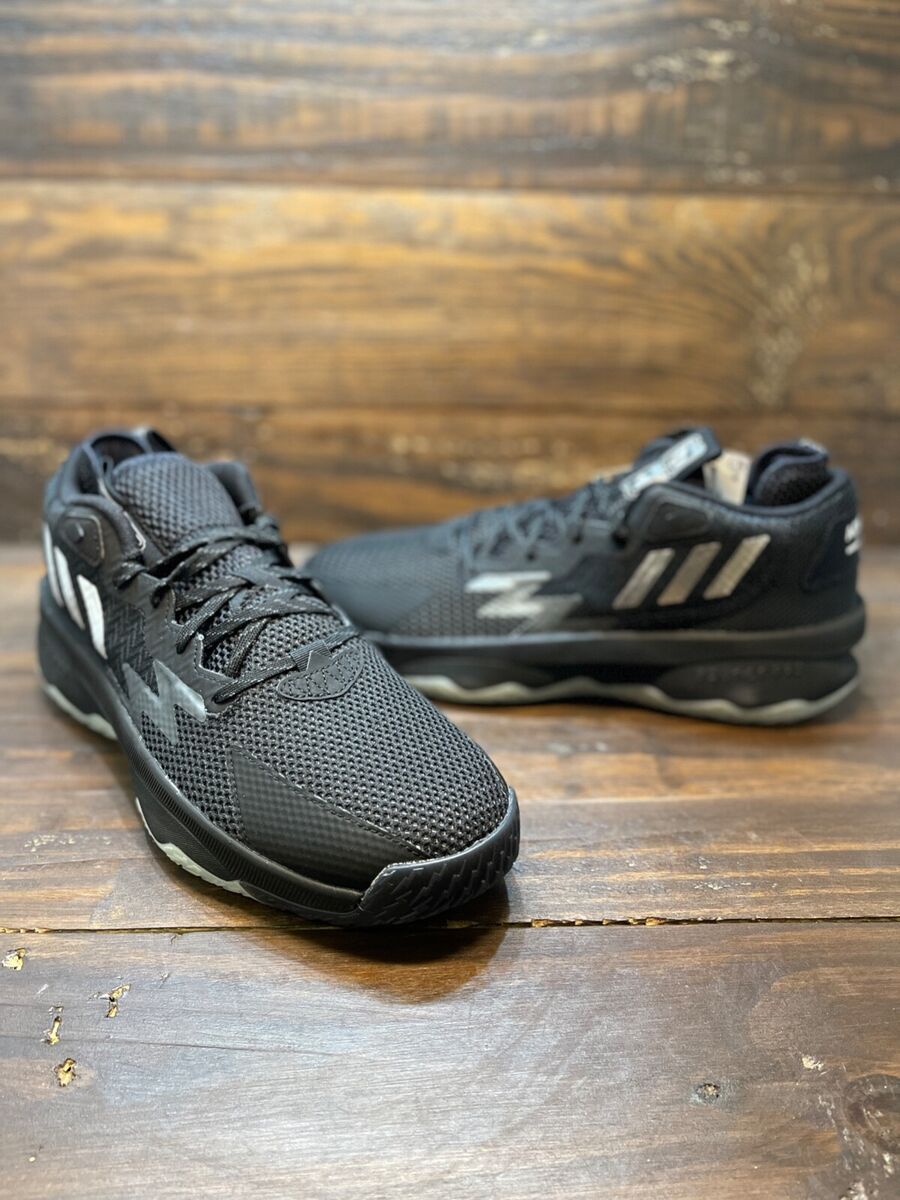 Adidas Dame 8 Admit One Black Basketball Mens Shoes Athletic Adidas Dame 8 Admit One Black Basketball Mens Shoes Athletic