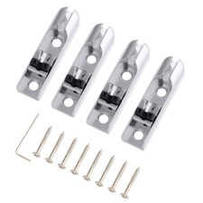Individual Bass Guitar Bridge Tailpiece Single String 4 String Bass Bridge CR