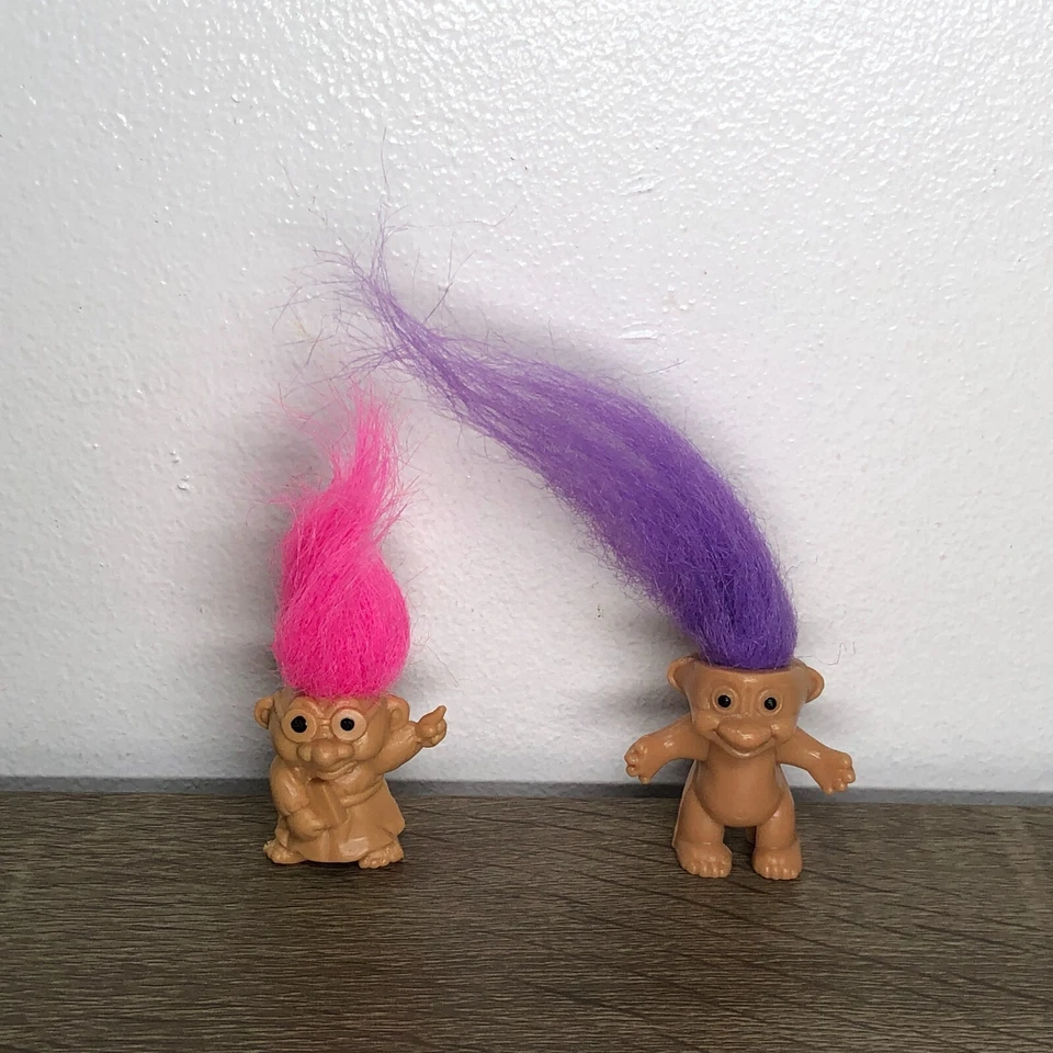 Lote De Colección Muñecas Troll Muñecas Troll Lápiz Toppers Juguetes Figuras Estatuilla Mini 2 Foto 2 de 4