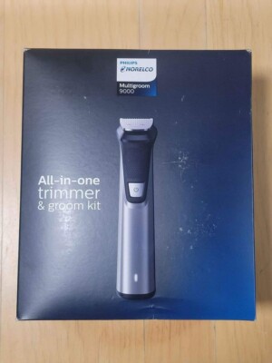 Philips Norelco Multigroom 9000 All-in-One Trimmer + Groom Shaver Kit MG7791/40