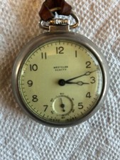 Vintage Westclox Scotty Pocket Watch USA Running
