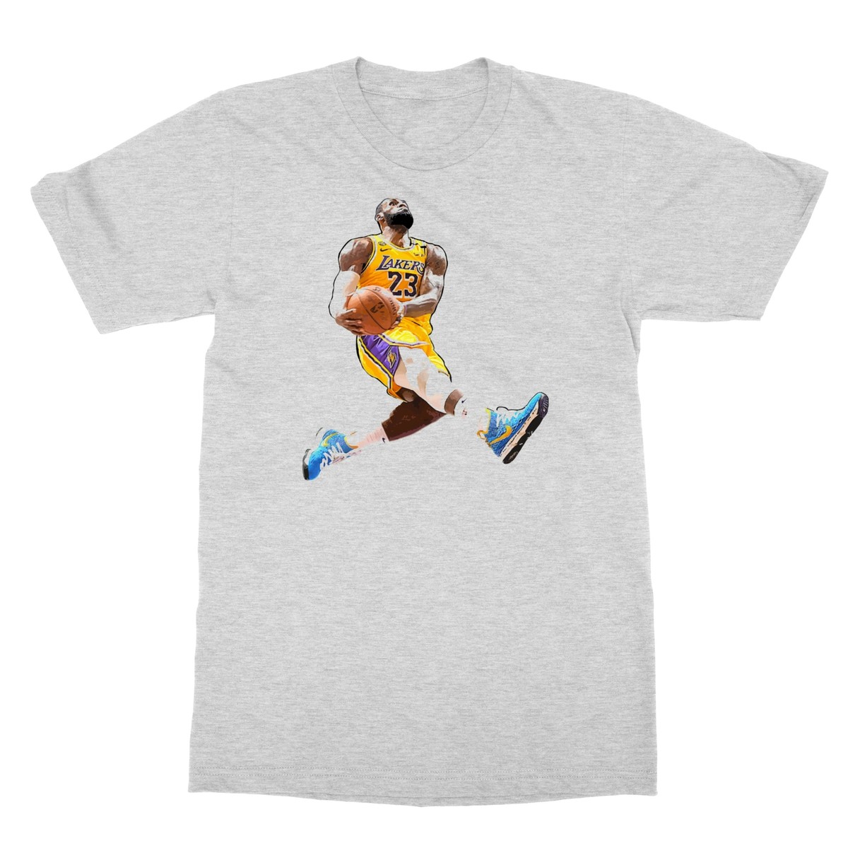 LeBron James Kobe Dunk Los Angeles Basketball Men's T-Shirt | eBay