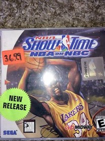 NBA Showtime: NBA on NBC (Sega Dreamcast, 1999, Brand New, Sealed)