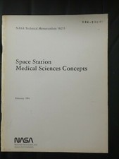 NASA - Medical SPACE REPORT - Very Collectible and RARE - LOOK