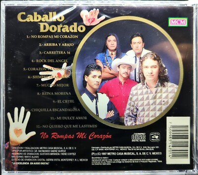 Caballo Dorado - No rompas mi corazón (1997, CD) | eBay