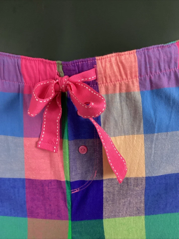 Faded Glory Plus Size Woven Cotton Pajama PJ Long Pant Loungewear Lightweight - Image 3 of 4