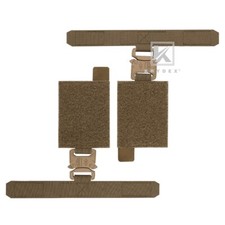 KRYDEX Cummerbund Adapters Quick Release Metal Buckle fits AVS FCPC Coyote Brown