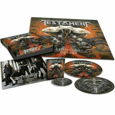 Testament Brotherhood of The Snake**Box Set**Digi Cd, Poster, PICTURE PIC disc