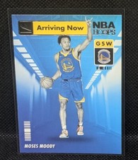 Moses Moody 2021-22 Panini NBA Hoops #20 RC Arriving Now Golden State Warriors 