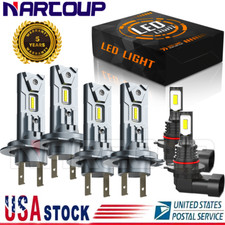 For Mercedes-Benz C230 2002-2007 6 Combo LED Headlight Fog Light Bulbs Kit