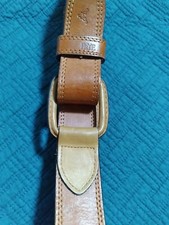 Vintage Frye Brown Leather Belt. Approx Sz 30
