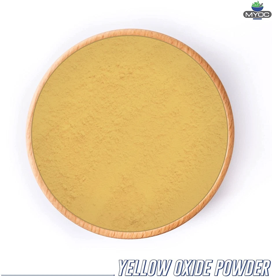 MYOC Yellow Oxide Powder, Pure Cosmetic Grade for Paint and Makeup  100g/3.52oz - Image 3 of 4