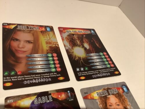 doctor who battles in time devastator Rare & S Rare Cards X 6 GE Fabbri 2008 - Picture 4 of 8
