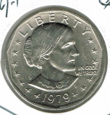 1979-P Philadelpha Susan B Anthony Uncirculated Business Strike Dollar Coin!