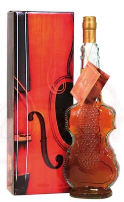 Armenischer Brandy ''Geige'' in Geschenkbox 40% vol. Армянский коньяк ''Скрипка''