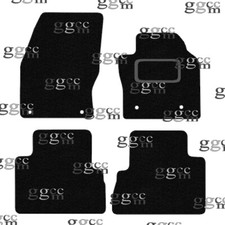 Fits Ford C Max 2015 To 2019 Tailored Black Carpet Car Floor Mats Set 4 Clips