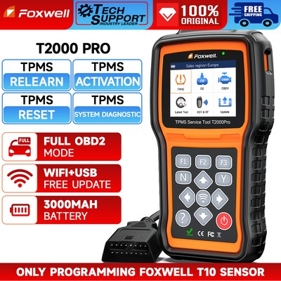 Foxwell T2000 Reifendruckkontrollsystem Auto TPMS RDKS Programmier Diagnosege