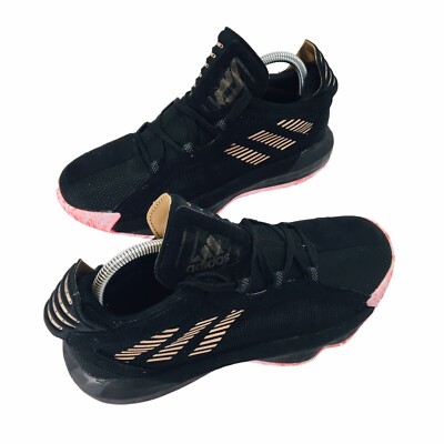 FV8624] Mens Adidas Dame 6 Signal Pink Size 7.5 U.S. #779001