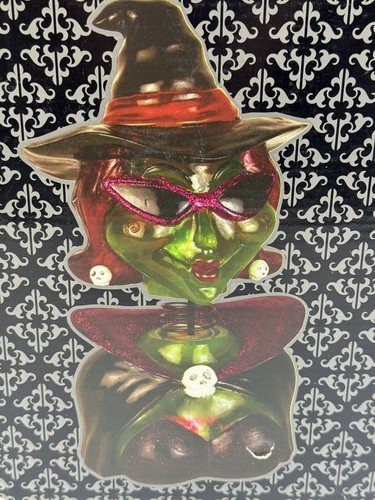 Fiberglass Witch Bobblehead LED Lamp 12.6" Halloween Light 2006 - Picture 2 of 3