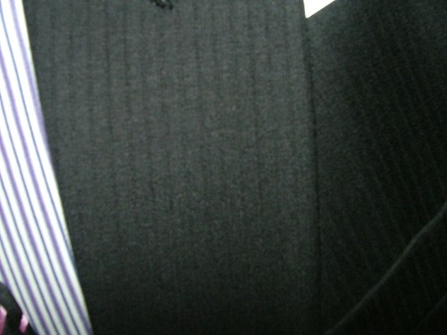 NEW WT $895 HICKEY BY HICKEY FREEMAN SUIT SIZE 41 L 35 X 32 100% WOOL BLACK #280 - Picture 5 of 12
