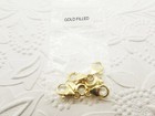 6pc Lot 14K Gold Filled Lobster Claw Clasps- 12mm- Jewelry Making Supplies