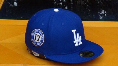 New Era LA Dodgers Side Patch 59Fifty Cap in Khaki New Era Cap