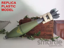 FAKE M934A1 HE 120mm Mortar Shell Round - Plastic Replica