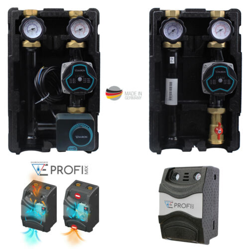 Groupe de pompes avec/sans mélangeur pompe au choix kit de circuits de chauffage station de pompage Wilo - Photo 1 sur 29