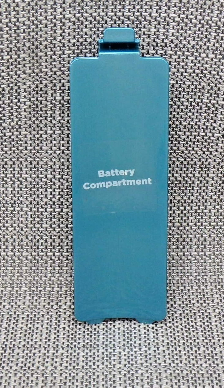 Shark Steam & Spray Mop Battery Door Cover Blue SK410 Replacement Part-image